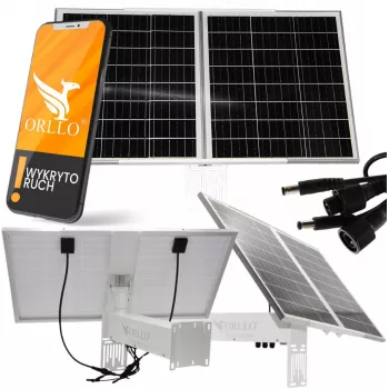 ORLLO SM6030 PRO 60W kannettava aurinkopaneelilaturi 4 taitettavalla monokristallipaneelilla, USB-C PD 45W, USB-A QC3.0, DC-lähtö varavirtalähteille, älypuhelimille, kannettaville