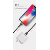 ORSEN S51 Type-C - Lightning 3A 1m punainen