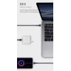 ORSEN S53 USB-C - USB-C -kaapeli 3A 1 m musta