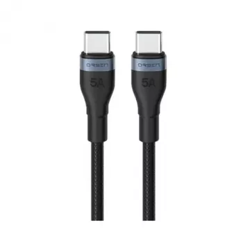 ORSEN S53 USB-C - USB-C -kaapeli 3A 1 m musta