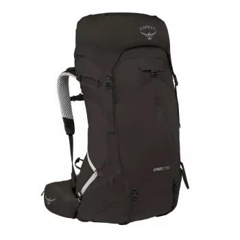 Osprey Atmos AG LT 50 vaellusreppu musta S/M