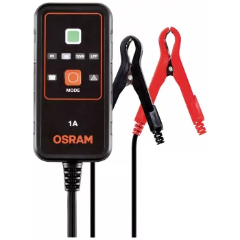 OSRAM BATTERYcharge 901 6V/12V 1A automaattinen akkulaturi lyijy-happoakuille