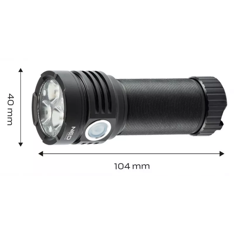 OSRAM P9 LED USB ladattava taskulamppu 3300 lm musta
