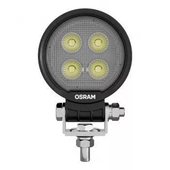 Osram ROUND WL VX80-WD LED-työvalaisin, 10W, 12/24V, 800lm, 6000K, leveä valokeila, IP67, ECE R10, DT-liitin, 80mm
