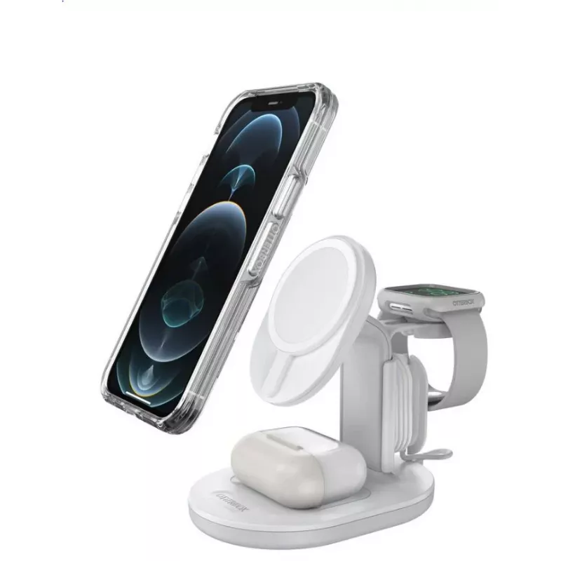 OtterBox 3-in-1 MagSafe latausasema valkoinen