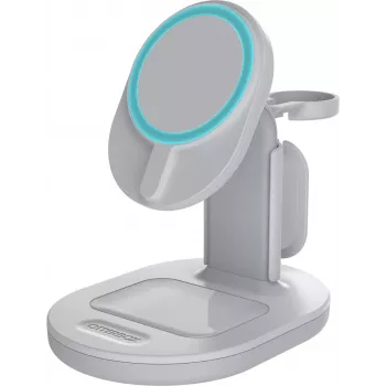 OtterBox 3-in-1 MagSafe latausasema valkoinen