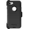 OtterBox Defender Series Apple iPhone 7 - ProPack Each - raskaan sarjan suojakotelo - polykarbonaatti, synteettinen kumi - musta - Apple iPhone 7, 8, SE (2. sukupolvi), SE (3. sukupolvi)