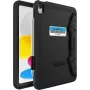 OtterBox Defender Series Kickstand -kotelo iPad 10. sukupolvi - erittäin kestävä suojakotelo integroidulla näytönsuojalla - sotilasstandardin mukainen pudotustesti - musta (77-93756)