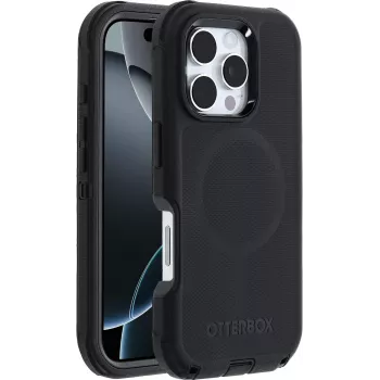 OtterBox Defender Series MagSafe -kotelo Apple iPhone 16 Pro - musta