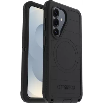 OtterBox Defender Series Pro Magnets -suojakuori Samsung Galaxy S26 -puhelimelle, musta