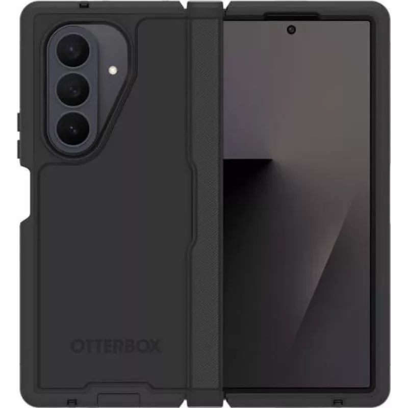 OtterBox Defender Series Pro XT Magnets -suojakuori Samsung Galaxy Z Fold7 -puhelimelle, musta