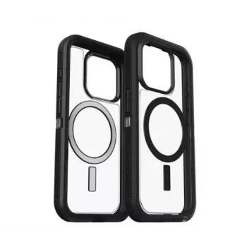 OtterBox Defender XT kotelo Apple iPhone 15, 14, 13 - Dark Side (Clear/Black)