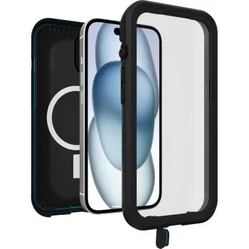 OtterBox FRE MagSafe suojakotelo Apple iPhone 15 - musta