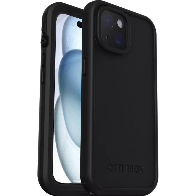 OtterBox FRE MagSafe suojakotelo Apple iPhone 15 - musta