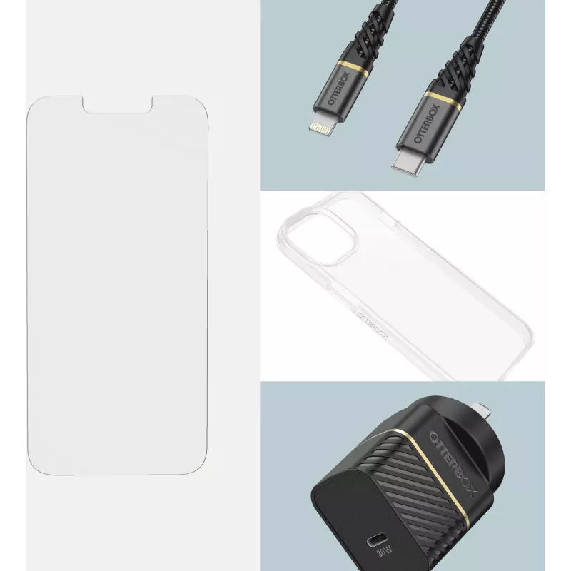 OtterBox Premium Glass Antimicrobial Clear näytönsuojakalvo Apple iPhone 13/13 Pro/14/14 Pro