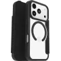 OtterBox React Folio MagSafe iPhone 17 Pro Black Crystal - Clear/Black