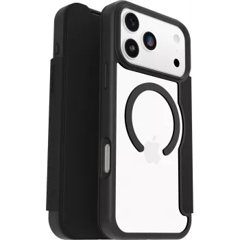 OtterBox React Folio MagSafe iPhone 17 Pro Max - Clear/Black