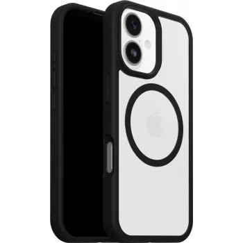 OtterBox React MagSafe -kotelo Apple iPhone 17 - kirkas/musta