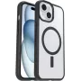OtterBox React MagSafe -kotelo iPhone 16e/15/14/13 - kirkas/musta