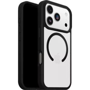 OtterBox React MagSafe iPhone 17 Pro Black Crystal - Clear/musta