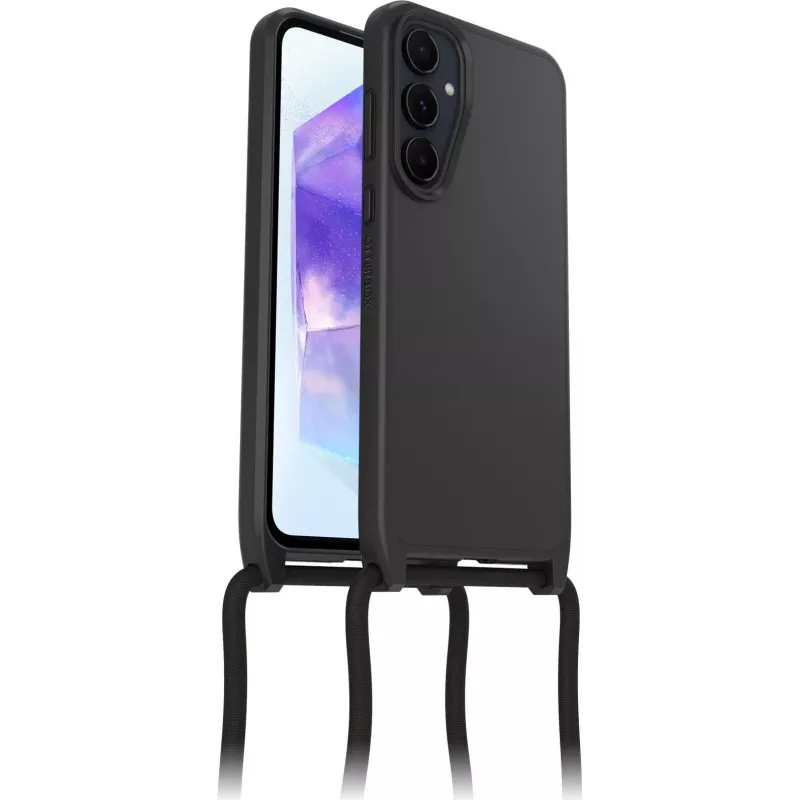OtterBox React kaulahihnallinen kotelo Apple iPhone 14 Pro Max -puhelimelle – musta 77-95422