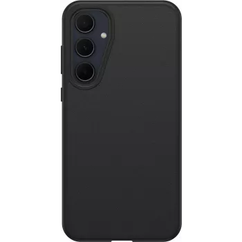 OtterBox React Series -suojakuori Samsung Galaxy A35 5G -puhelimelle, musta
