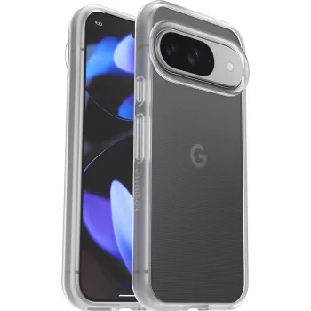OtterBox React Series takakansi Google Pixel 9 / Pixel 9 Pro - Clear (kierrätetty muovi)