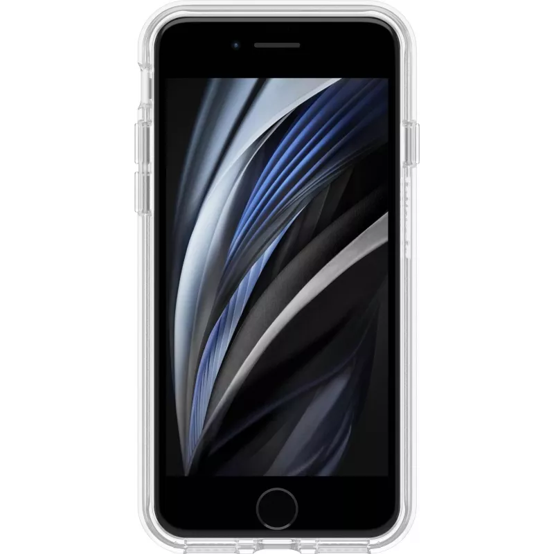 OtterBox React Series takakansi iPhone 7, 8, SE (2. sukupolvi), SE (3. sukupolvi) - läpinäkyvä