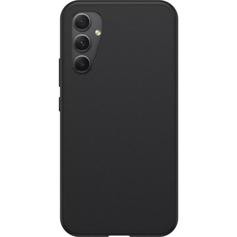 OtterBox React Series takakansi Samsung Galaxy A34 5G musta Pro Pack (77-91637)