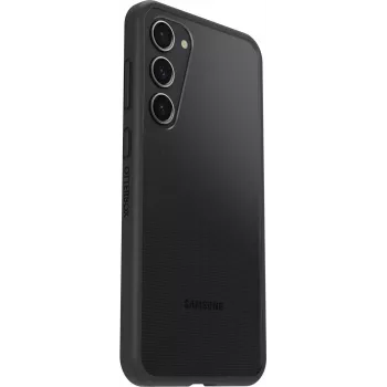 OtterBox React Series takakansi Samsung Galaxy S23+ -puhelimeen - antimikrobinen, Black Crystal 77-91304