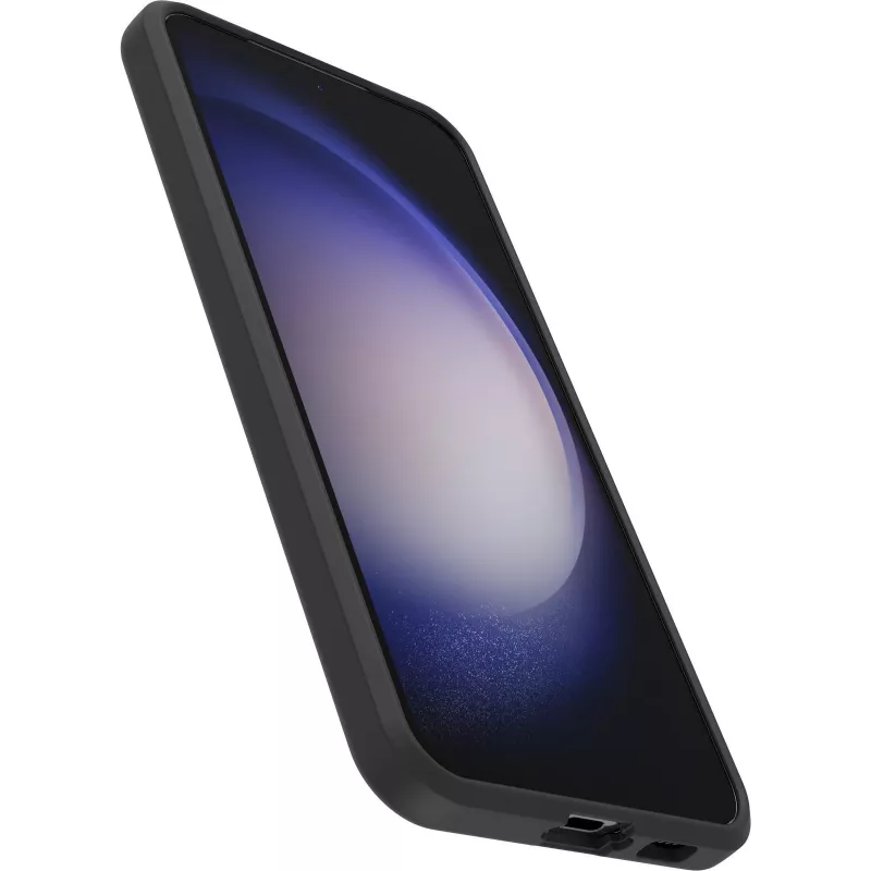 OtterBox React Series takakansi Samsung Galaxy S23+ -puhelimeen - antimikrobinen, Black Crystal 77-91304