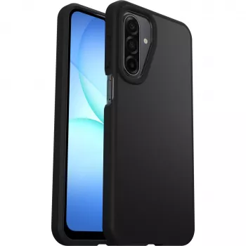 OtterBox React Series -kuori Samsung Galaxy A17/A17 5G/A16/A16 5G - musta
