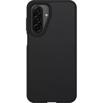 OtterBox React Series -kuori Samsung Galaxy A17/A17 5G/A16/A16 5G - musta