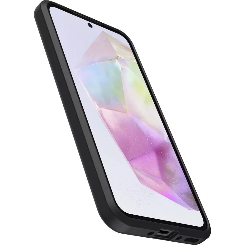 OtterBox React Series -kotelo Samsung Galaxy A35 5G - musta