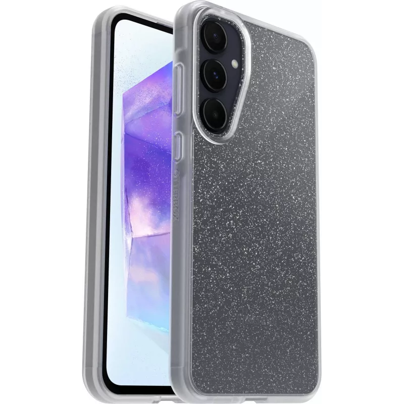 OtterBox React Series kotelo Samsung Galaxy A55 5G:lle - Stardust (läpinäkyvä) 77-95411