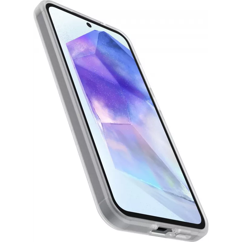 OtterBox React Series kotelo Samsung Galaxy A55 5G:lle - Stardust (läpinäkyvä) 77-95411