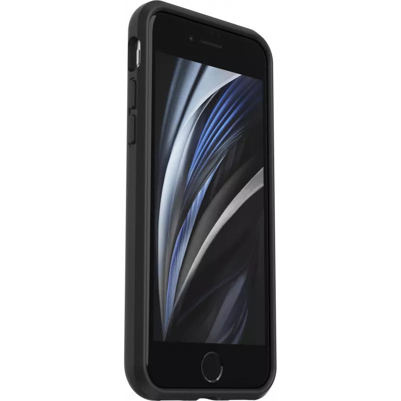 OtterBox React Series matkapuhelimen takakansi - Black Crystal - Apple iPhone 7, 8, SE (2. sukupolvi), SE (3. sukupolvi)