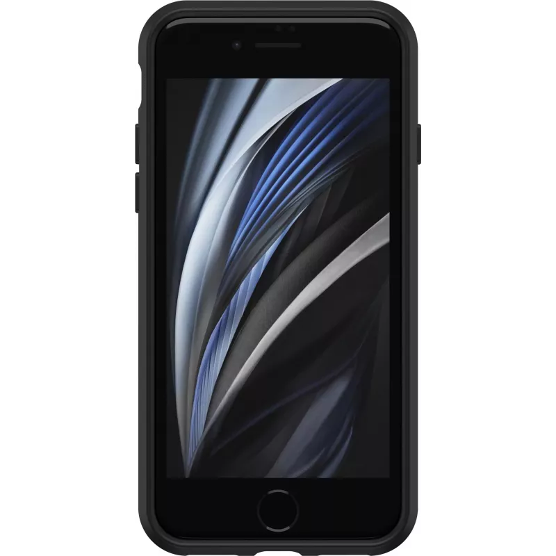 OtterBox React Series matkapuhelimen takakansi - Black Crystal - Apple iPhone 7, 8, SE (2. sukupolvi), SE (3. sukupolvi)