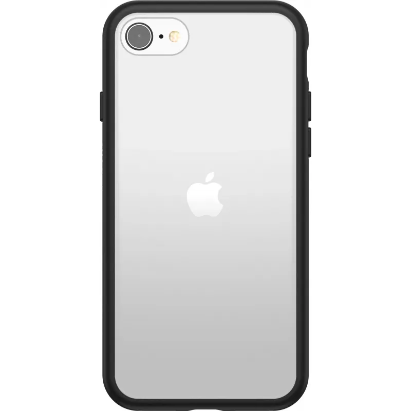 OtterBox React Series matkapuhelimen takakansi - Black Crystal - Apple iPhone 7, 8, SE (2. sukupolvi), SE (3. sukupolvi)