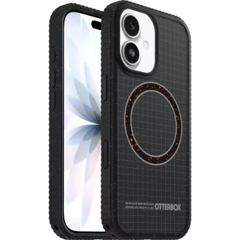 OtterBox Sole -suojakuori Apple iPhone 17 -puhelimelle, Night Raid Black, MagSafe