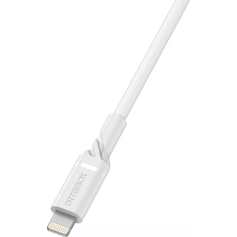 OtterBox Standard Lightning - USB-A-kaapeli 2m Cloud Dream White