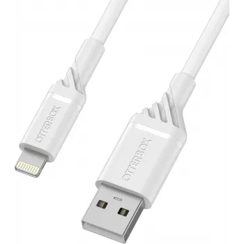OtterBox Standard Lightning - USB-A-kaapeli 2m Cloud Dream White