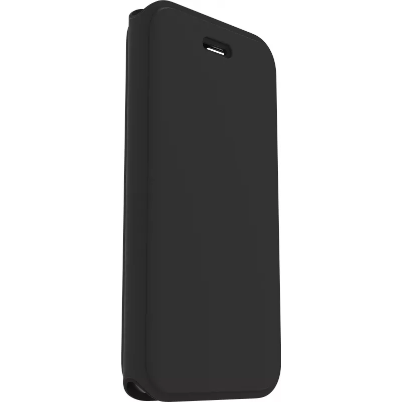 OtterBox Strada Series flip-kotelo Apple iPhone 6/6s/7/8/SE (2. & 3. sukupolvi) - musta