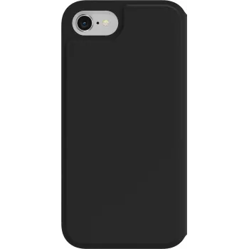 OtterBox Strada Series flip-kotelo Apple iPhone 6/6s/7/8/SE (2. & 3. sukupolvi) - musta
