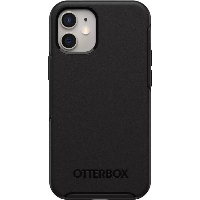 OtterBox Symmetry Series takakansi Apple iPhone 12 / 12 Pro – musta 77-66197