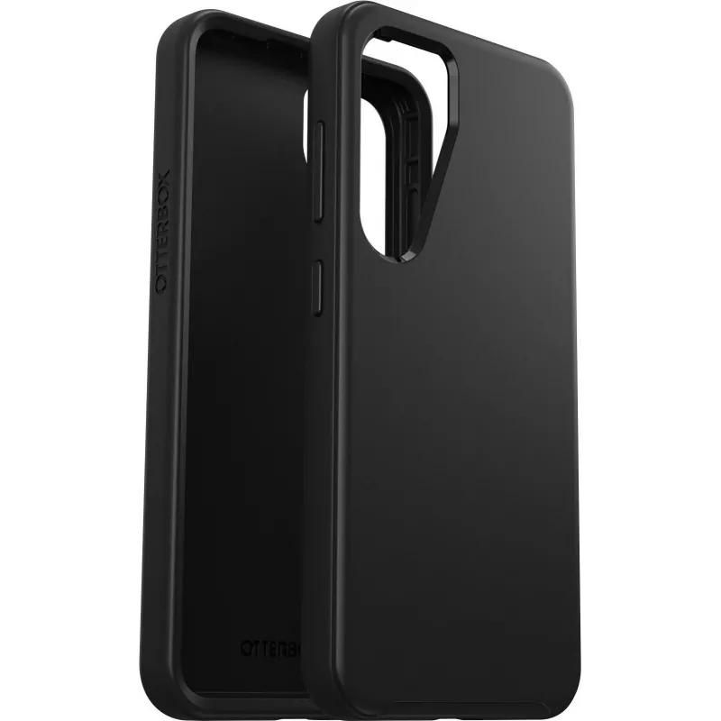 OtterBox Symmetry Series -suojakuori Samsung Galaxy S24 -puhelimelle, musta