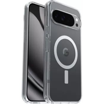 OtterBox Symmetry Clear Magnets -suojakuori Google Pixel 10 Pro XL -puhelimelle, kirkas