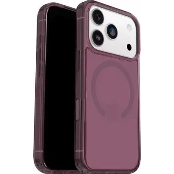 OtterBox Symmetry Series Clear MagSafe kameraohjaus kotelo iPhone 17 Pro - pinkki
