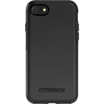 OtterBox Symmetry Series Pro Pack - takakansi Apple iPhone 7, 8, SE (2. sukupolvi), SE (3. sukupolvi) - polykarbonaatti, synteettinen kumi - musta