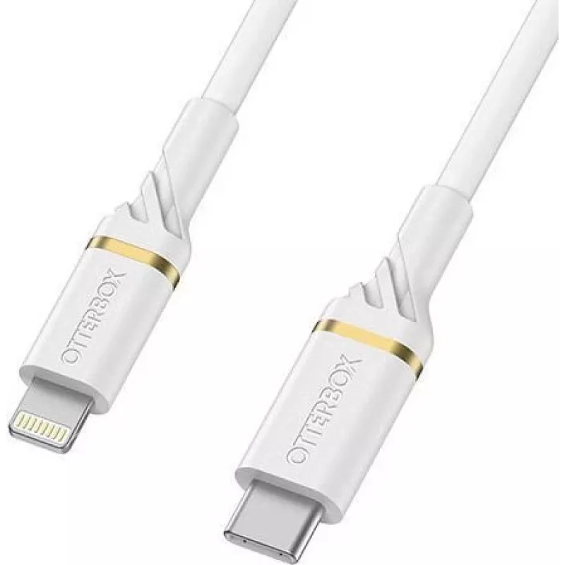 OtterBox seinälaturi 20W USB-C PD 3.0 Cloud Dust White